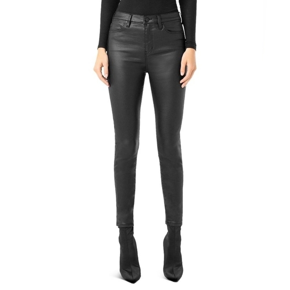 Liverpool Pants - Liverpool Los Angeles Abby Faux-Leather Skinny Fit Ankle Pants Size 26/2